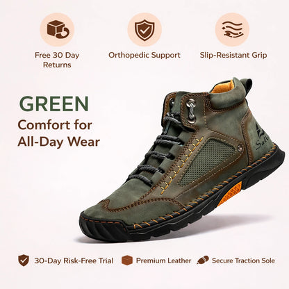 Men’s Comfort Leather Boots
